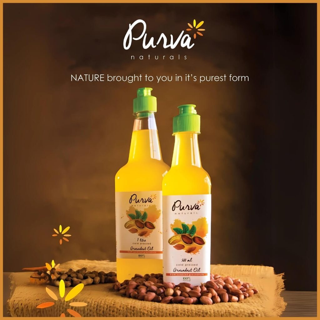 Organic Cold Pressed Groundnut Oil