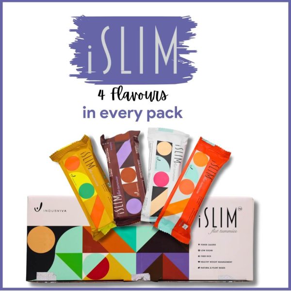 IndusViva iSlim Chocolate Bar​ - 4 Flavours in each pack